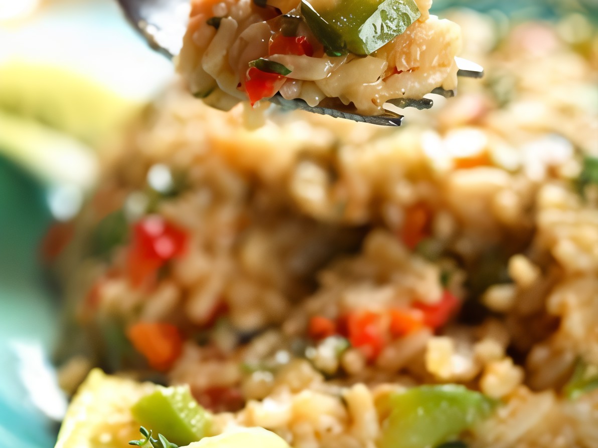 Mangkuk salad hijau segar